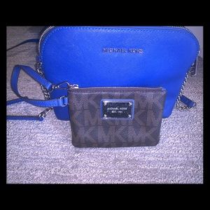 Michael Kors Crossbody Purse & Matching Wallet